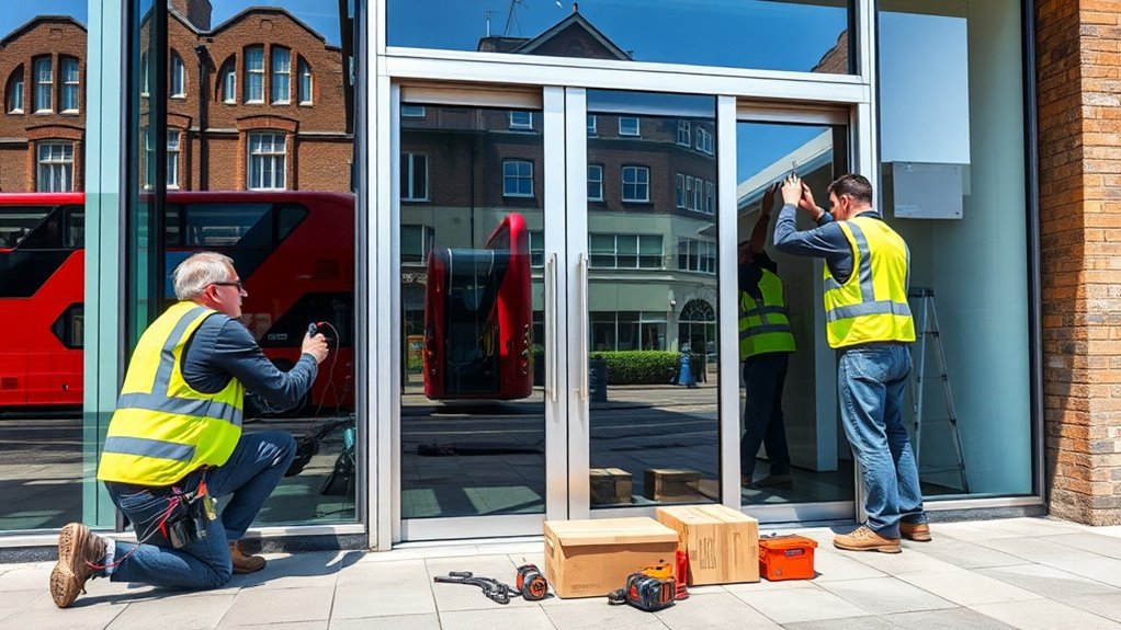 Automatic Door Installation Wimbledon