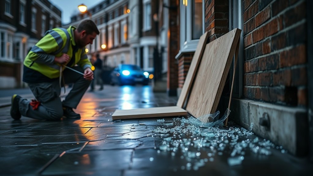 Burglary Glazing Repair Wimbledon