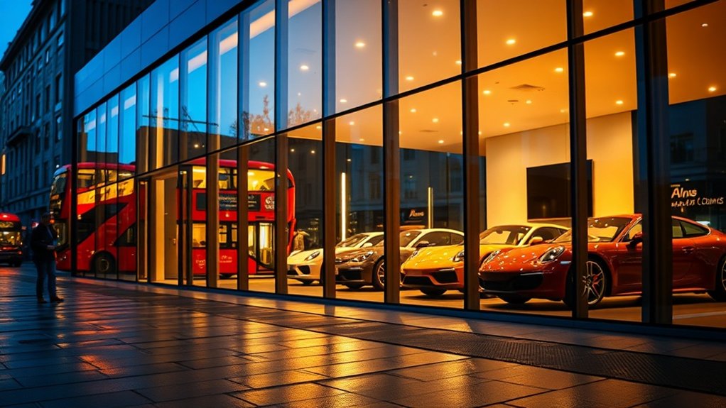 Car Showroom Glazing Wimbledon