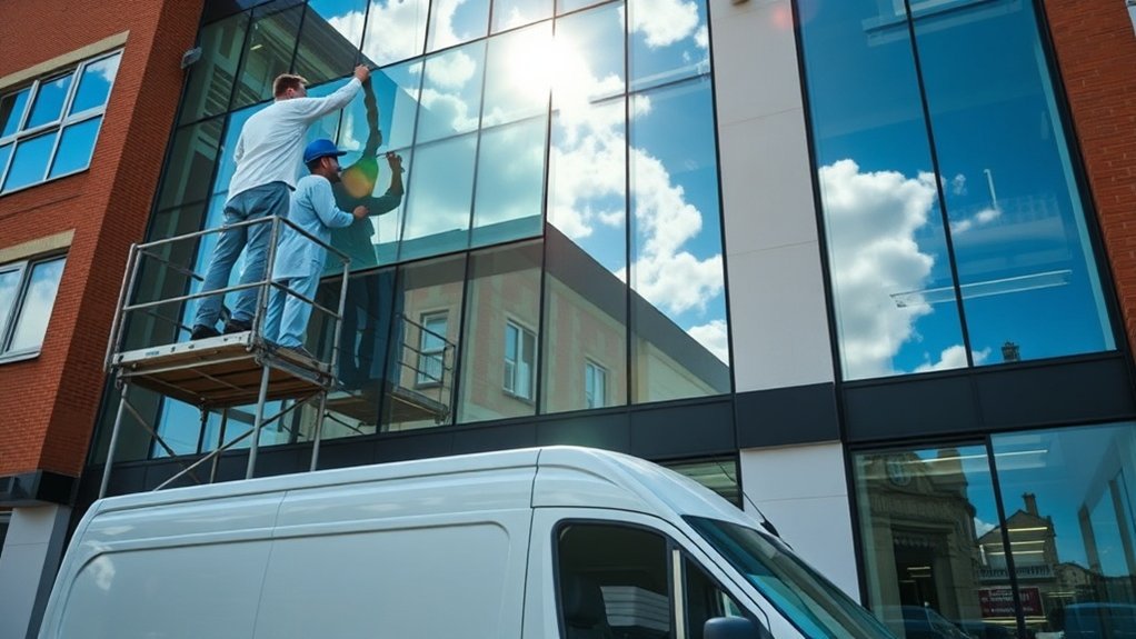 Glazier in Wimbledon Village