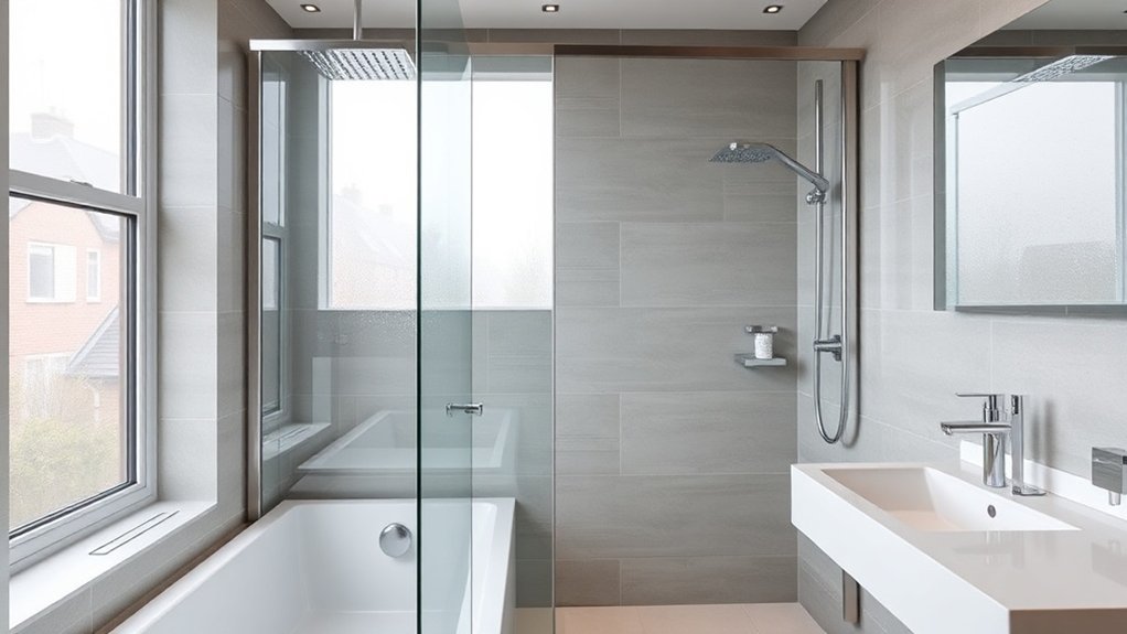 Semi-Frameless Shower Screens Wimbledon