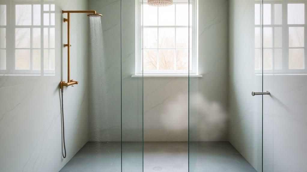 Wet Room Glass Panels Wimbledon